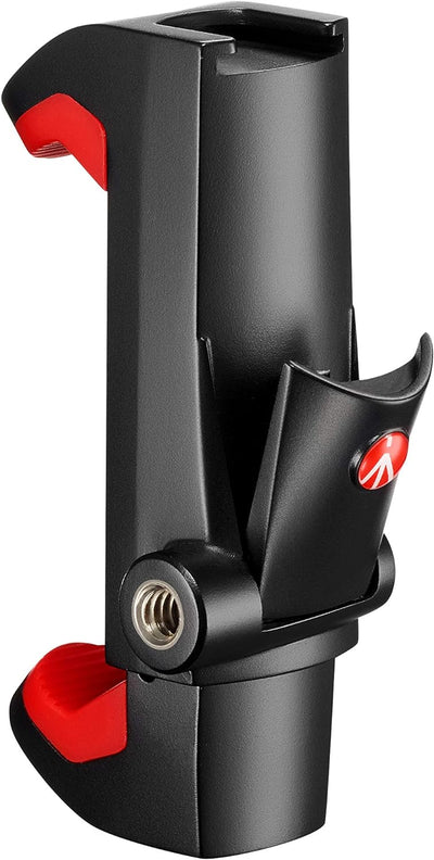 Manfrotto Universal Smartphone-Halterung, für Mini- Kamerastativ, Tisch-Stativ, für Pro Version (MCP