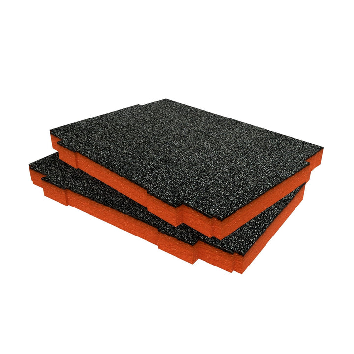 Shadow Foam Makpac Einsatz [Doppelpack] Anpassbarer Schaumstoff für Makita Makpac Modular Systeme |