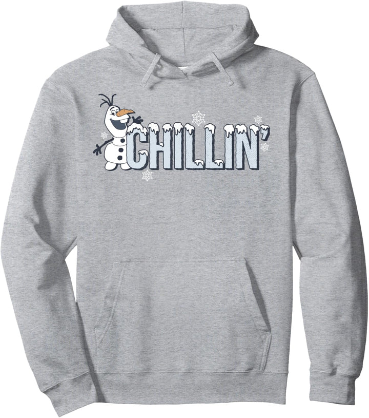 Disney Frozen Olaf Chillin' Snowflakes Pullover Hoodie