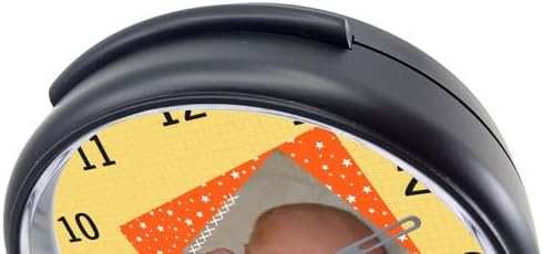 CreaDesign Kinderwecker mit (Wunsch) Namen | Kinder Funkwecker | mit Analog - Ziffernblatt | ohne Ti