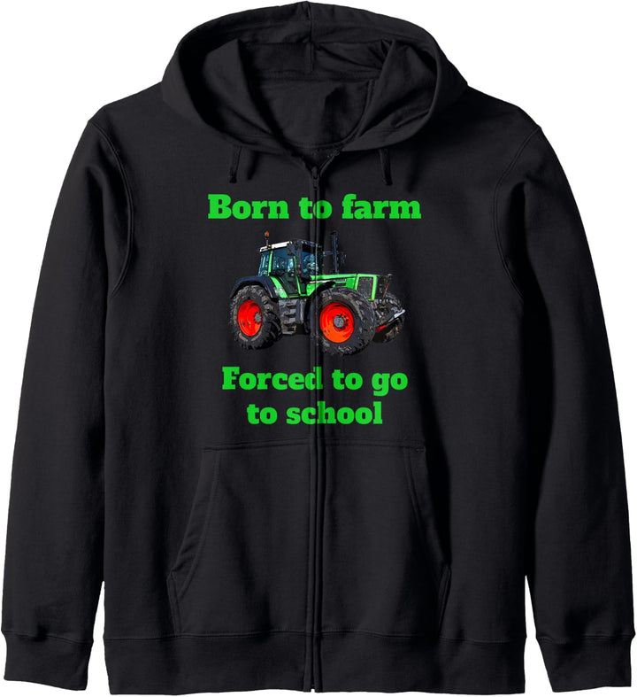 Trecker Landwirt Landwirtschaft Traktor Kind Kinder Geschenk Kapuzenjacke