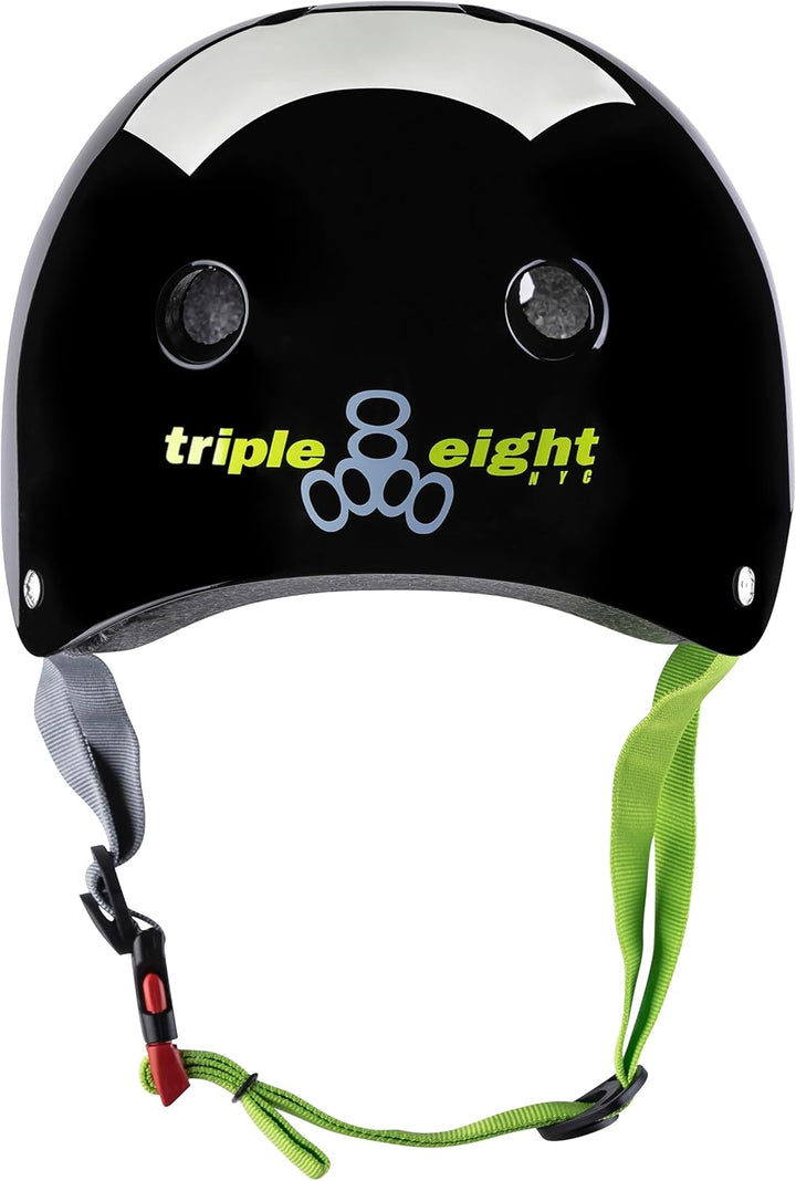 Triple 8 Kopfschutz Brainsaver Double Certification XL Black Zest, XL Black Zest