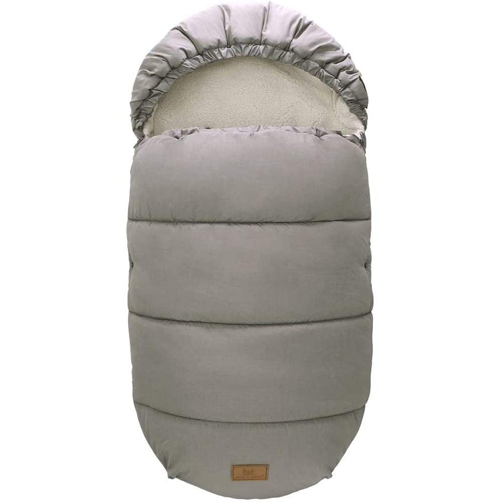 Fusssack Babyschale für Kinderwagen Buggy Universal Winter Baby, 90x48 cm (1er Pack)