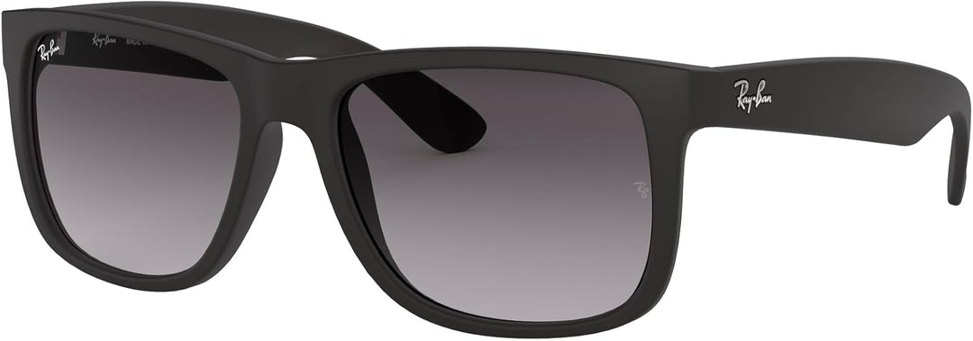 Ray-Ban unisex Justin Sonnenbrille, Rot(Rot/Blau), 51 Medium (Herstellergrösse: 51) Schwarz (Negro),