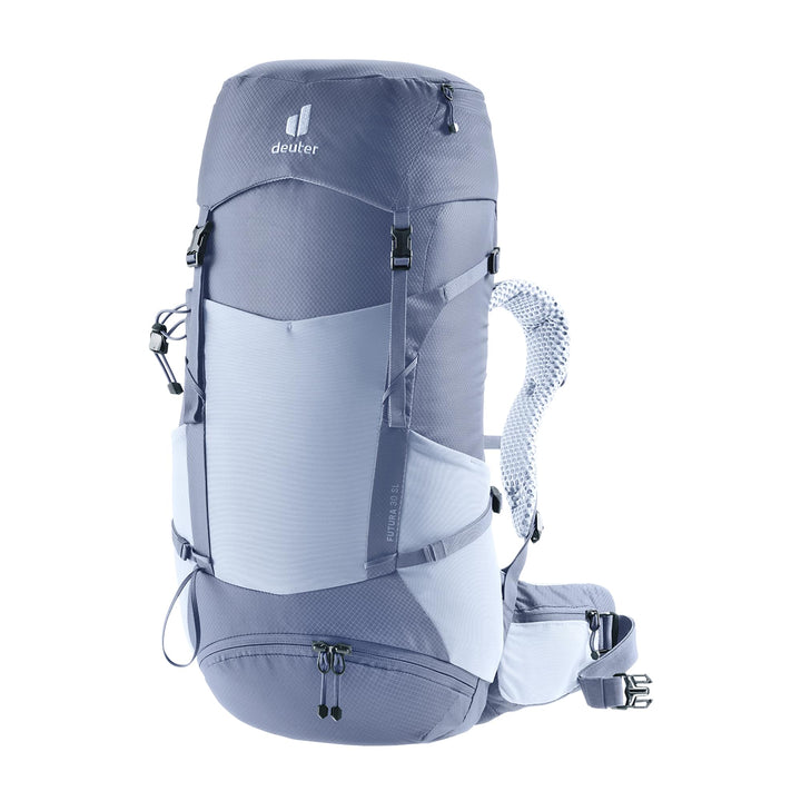 deuter Futura 30 SL Damen Wanderrucksack mit Netzrücken &amp; Regenhülle 30 L (63 x 30 x 20 cm) Polar-bl