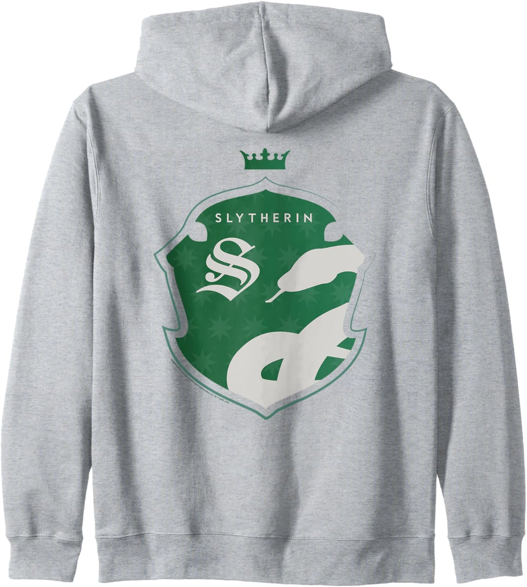 Harry Potter Slytherin 'S' Shield Crest Kapuzenjacke