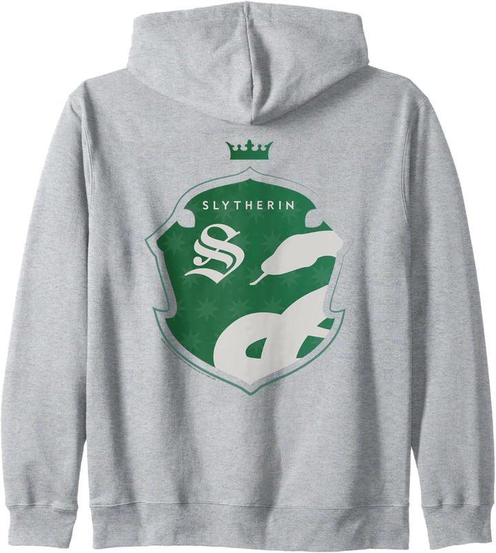 Harry Potter Slytherin 'S' Shield Crest Kapuzenjacke