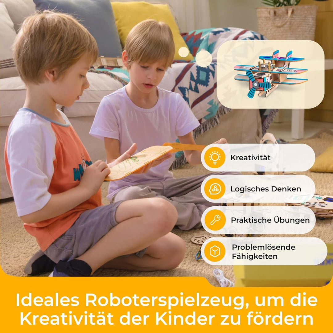Makeblock NextMaker STEM Spielzeug (Kasten 1-3), Pädagogisches Kodierspielzeug Kit, Science Kit für