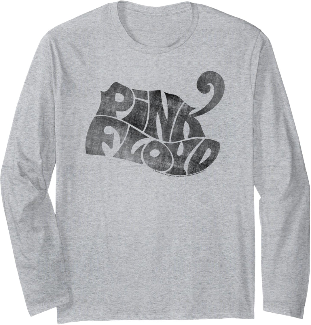 PINK FLOYD PINK LOGO Langarmshirt