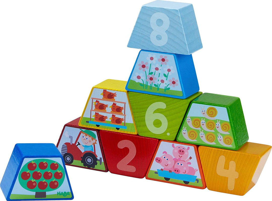HABA Legespiel Zahlen-Bauernhof