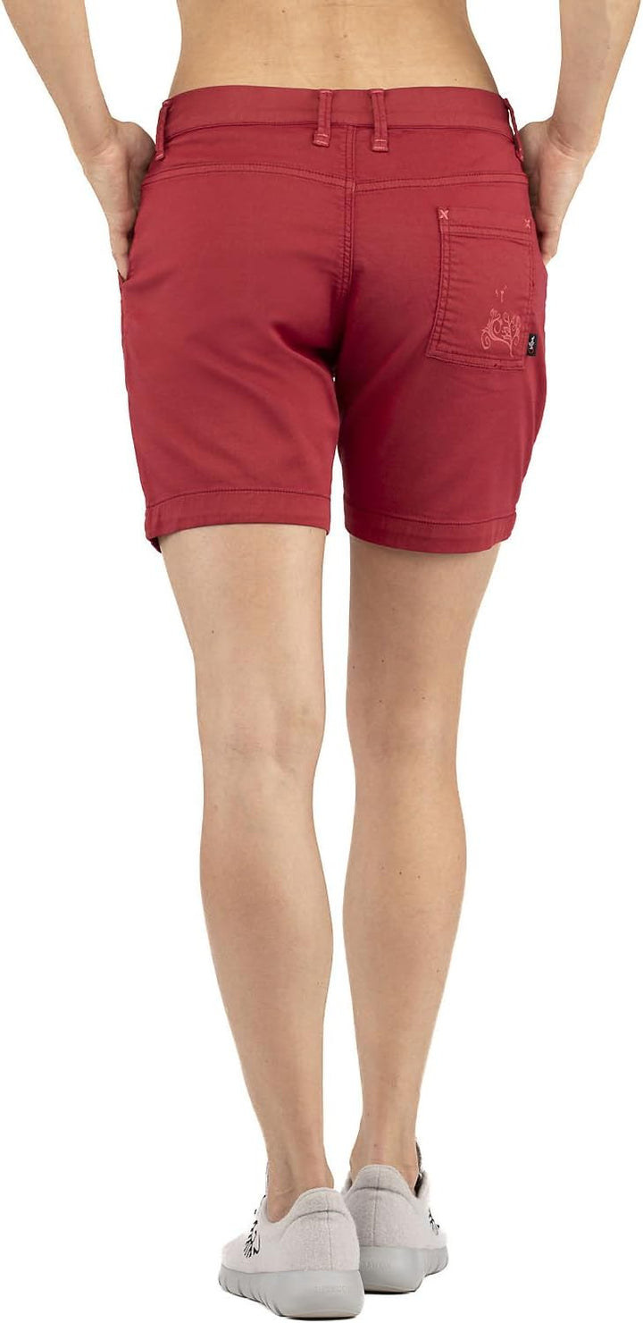 Chillaz Almspitz Shorty Women 36 Dark Red, 36 Dark Red