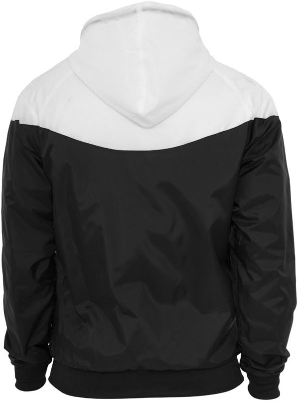 TB148 Arrow Windrunner Joggingjacke, Grösse:L;Farbe:blk/wht