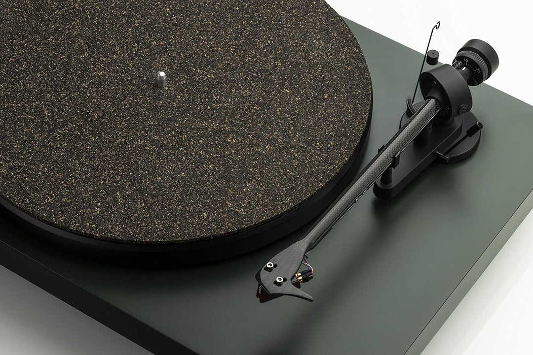 Pro-Ject Cork & Rubber it 3mm, Hochqualitative Plattenmatte aus Kork & Gummi, Cork & Rubber it 3mm