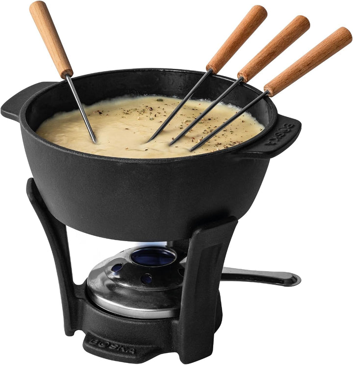BOSKA Fondue Set Party Pro 1.1L - Fondue Set - Fondue - Käsefondue - Fondue Pot
