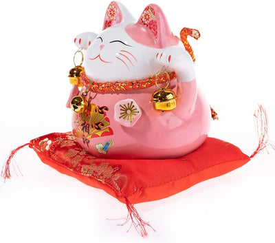 Japanische Glückskatze, Rosa, Rosa