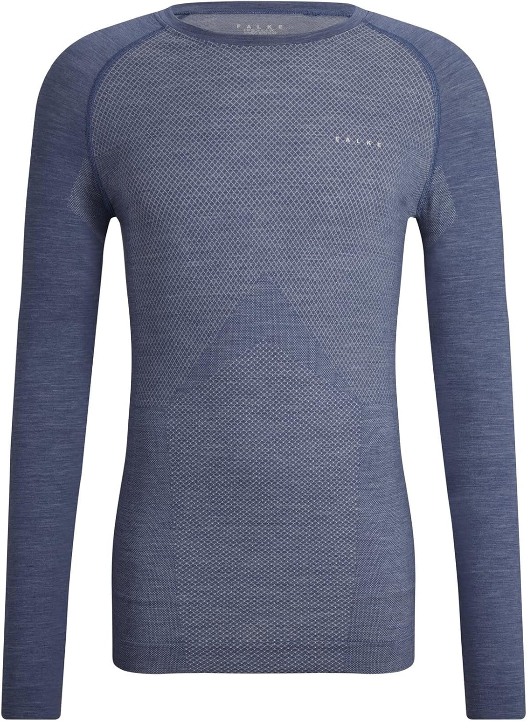 FALKE Herren Wool-Tech Light Round Neck Funktionsshirt Langarm warme und kalte Temperaturen Funktion
