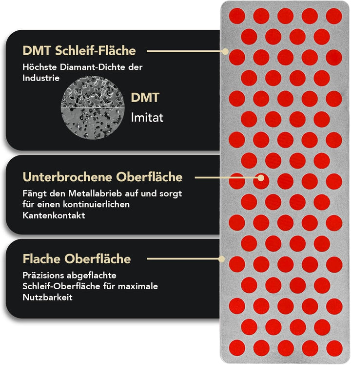 DMT Diamant Messerschärfer Simple-Sharp, grau, 110 x 92 x 83 mm Single, Single