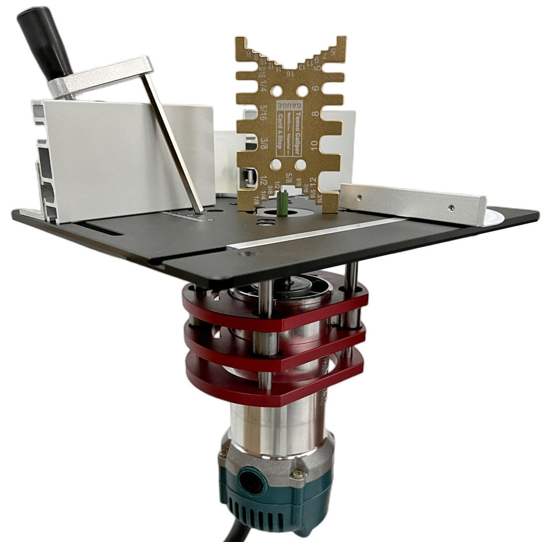 Oberfräsen-Liftsystem,Präzisions-Oberfräsen-Lift - Manuelles Hebe-Router-Hebesystem-Kit - Holzbearbe