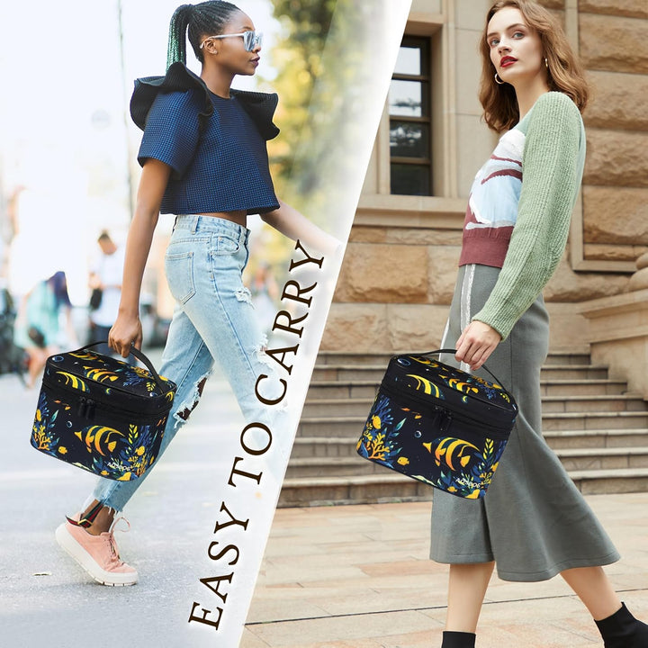 Kühltasche Klein Leicht Lunch Tasche Isoliertasche zur Arbeit Schule Faltbar Wasserdicht Lunchbag Re