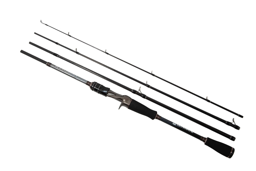 Ultimate Wingman Baitcast-Reiserute 2,10m (10-30g) (4-teilig) | Baitcaster Rute