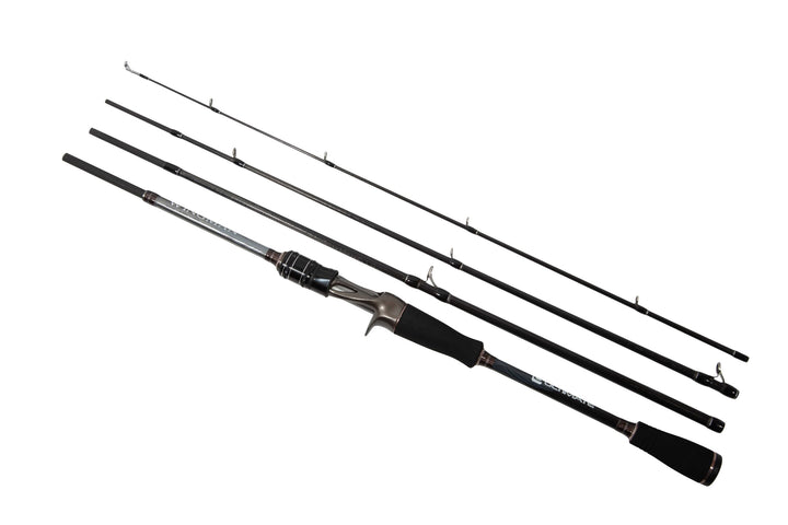 Ultimate Wingman Baitcast-Reiserute 2,10m (10-30g) (4-teilig) | Baitcaster Rute