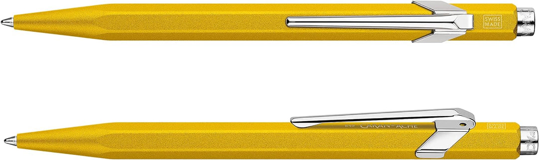 Caran d'Ache Kugelschreiber 849 COLORMAT-X Gelb, 1 Stück (1er Pack)