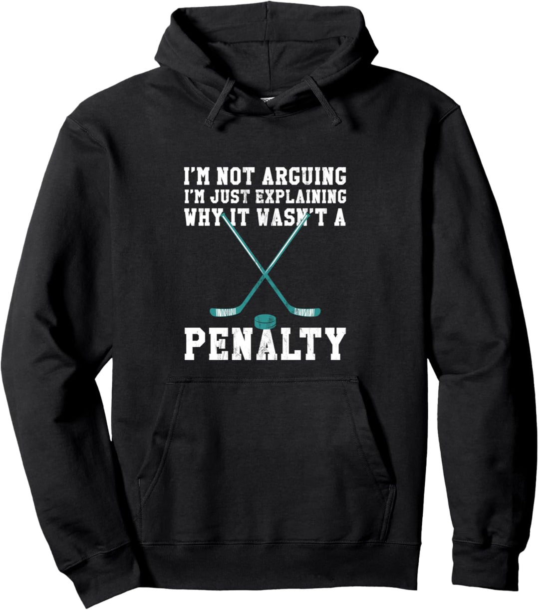 Hockey-Spieler Streiten Geschenk Lustiges Hockey Pullover Hoodie