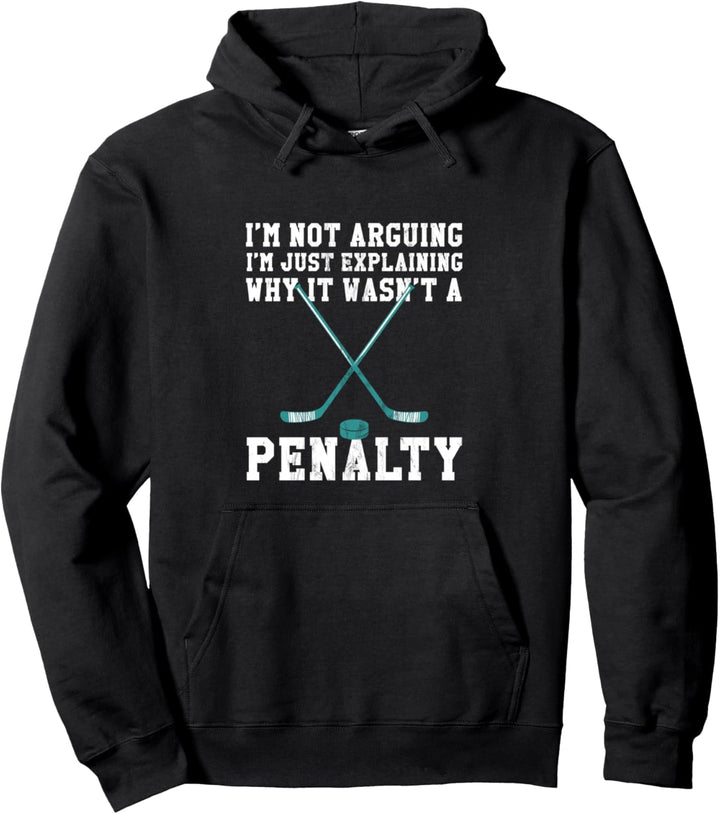 Hockey-Spieler Streiten Geschenk Lustiges Hockey Pullover Hoodie