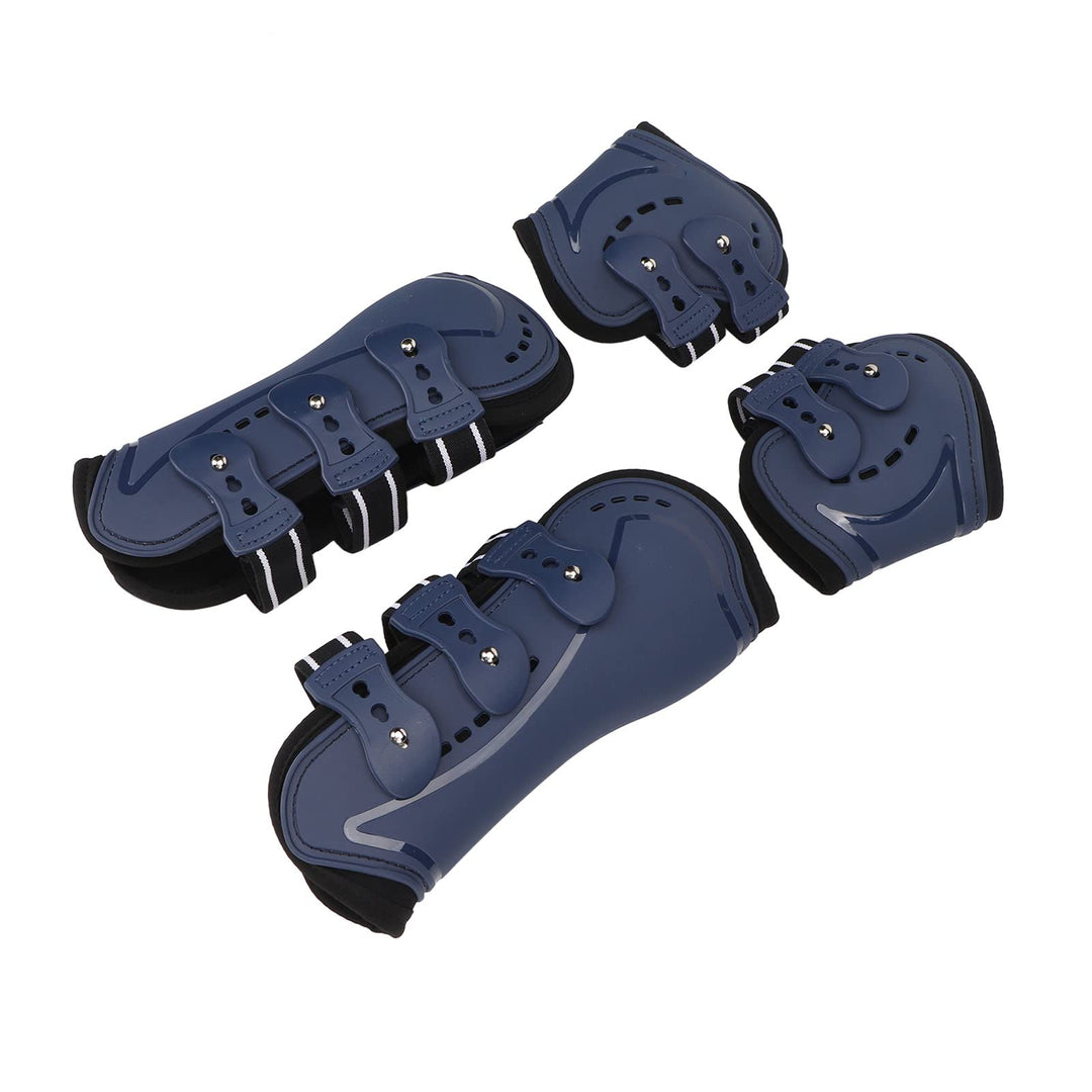 Gamaschen Pferd, Gamaschen Pferd 4Er Set, Vorne Hinter Paar Springgamaschen für Pferde Bequeme Banda