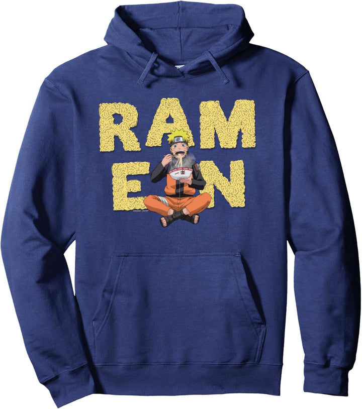 Naruto Shippuden Ramen Nudel Buchstaben Pullover Hoodie