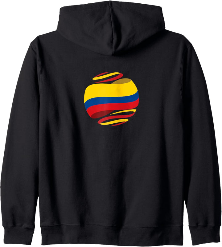 Flagge Kolumbien Kapuzenjacke