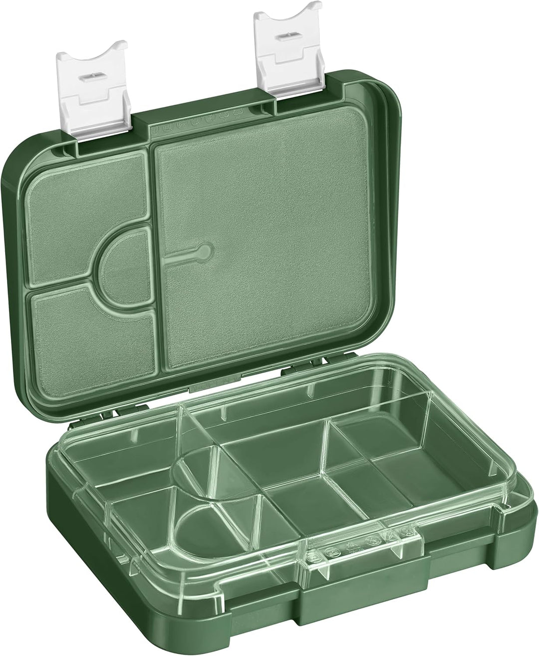 My Vesperbox – Len - Bento Box Kinder - Lunchbox mit 4+2 Fächern - extrem robust – Brotdose – Brotbo
