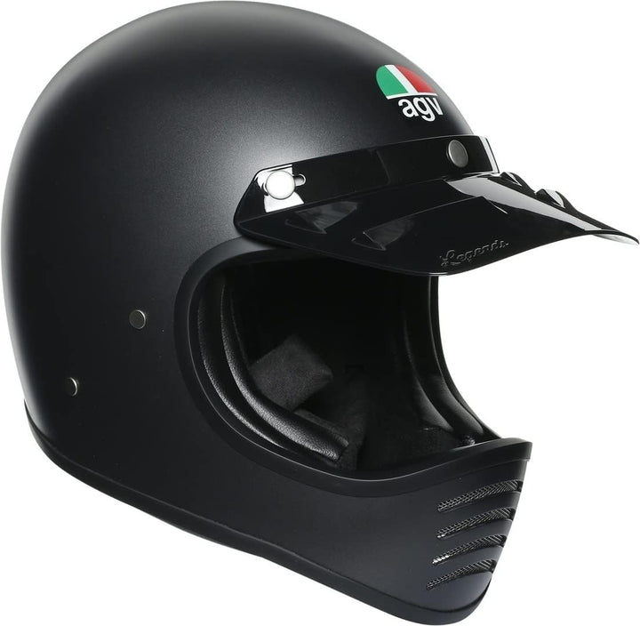 AGV Herren L Motorrad Helm S MATT BLACK, S MATT BLACK