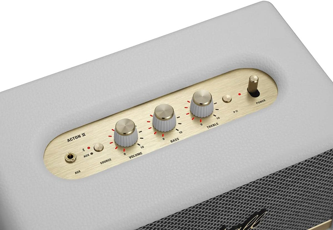 Marshall Acton II Bluetooth Lautsprecher, Kabelloser - Weiss Weiss Heimlautsprecher Acton II, Wei&#x
