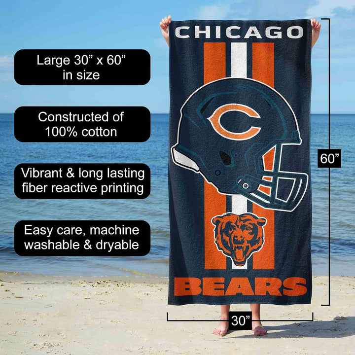 WinCraft NFL Badetuch Chicago Bears