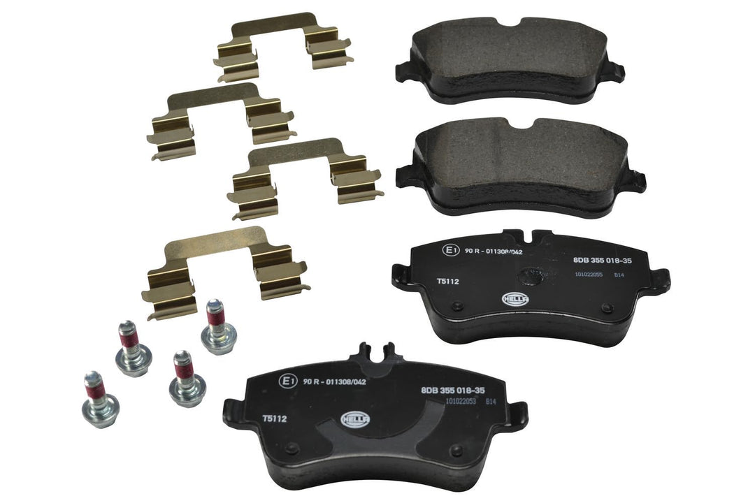 HELLA PAGID 8DB 355 018-351 Bremsbelagsatz - T5112 - Dicke/Stärke: 19.8mm - Bremssystem: Lucas - für