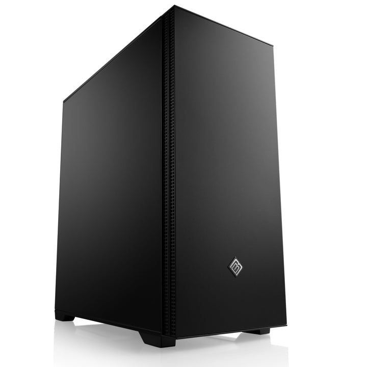 Gaming PC-Gehäuse Cronos II Silent - Midi-Tower, schallgedämmt, Low-Noise, vormontierte Lüfter, E-AT