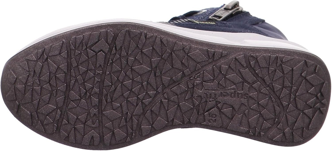 Superfit Mädchen Merida Sneaker 25 EU Blau 8000, 25 EU Blau 8000