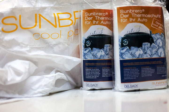 Sunbrero Auto Sonnenschutz, Abdeckung, Halbgarage, Folie, Hund, Hitzeschutz, Haube für&