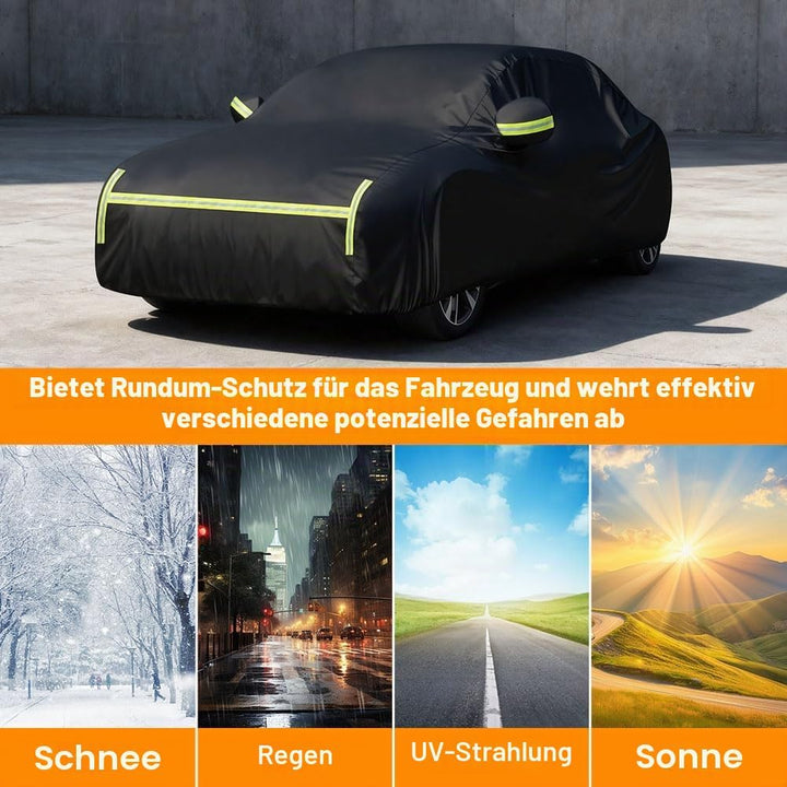 Auto Abdeckplane, Staubdicht Wasserdicht Autoabdeckung für Sommer &amp; Winter, UV-Schutz Regen Sonne Sc