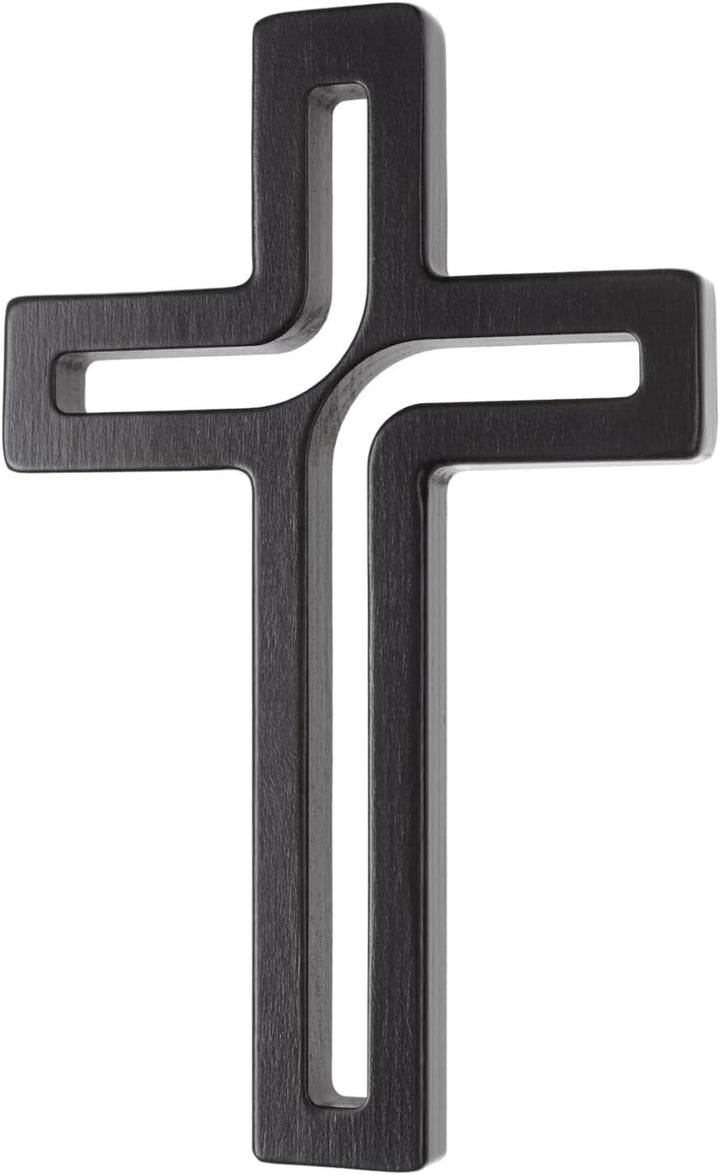 Drewniane Krzyże Hängendes Kreuz aus Buchenholz Modern Wandkreuz Kruzifix Glatte Oberfläche Hängend