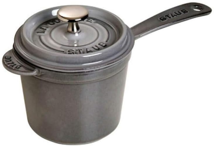 STAUB Sossenschale, Gusseisen, Grau, 14 cm Grau 31 x 27.5 x 14 cm, Grau 31 x 27.5 x 14 cm