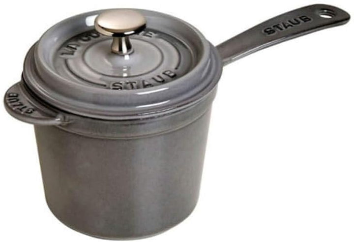 STAUB Sossenschale, Gusseisen, Grau, 14 cm Grau 31 x 27.5 x 14 cm, Grau 31 x 27.5 x 14 cm