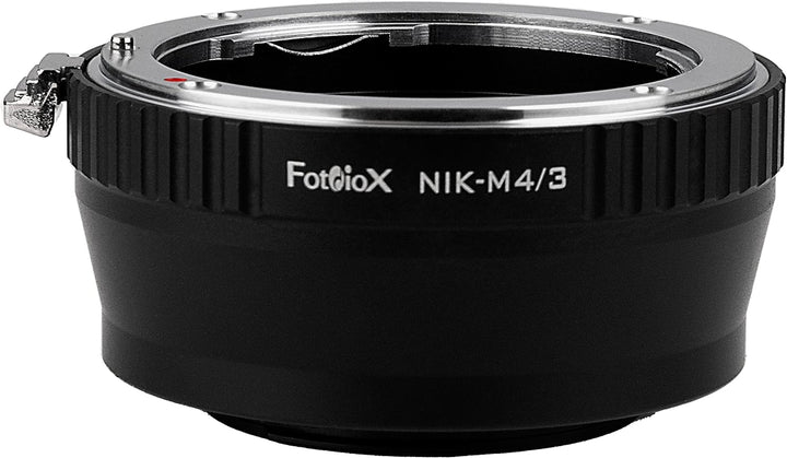 Fotodiox Lens Mount Adapter Compatible with Nikon F-Mount Lenses on Micro Four Thirds Mount Cameras