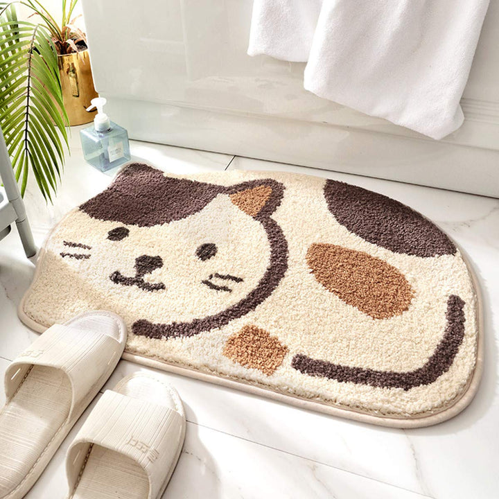Ankah Dusche, Badewanne, Badematte, Badezimmerteppich, rutschfest, saugfähig, bezauberndes Design, K