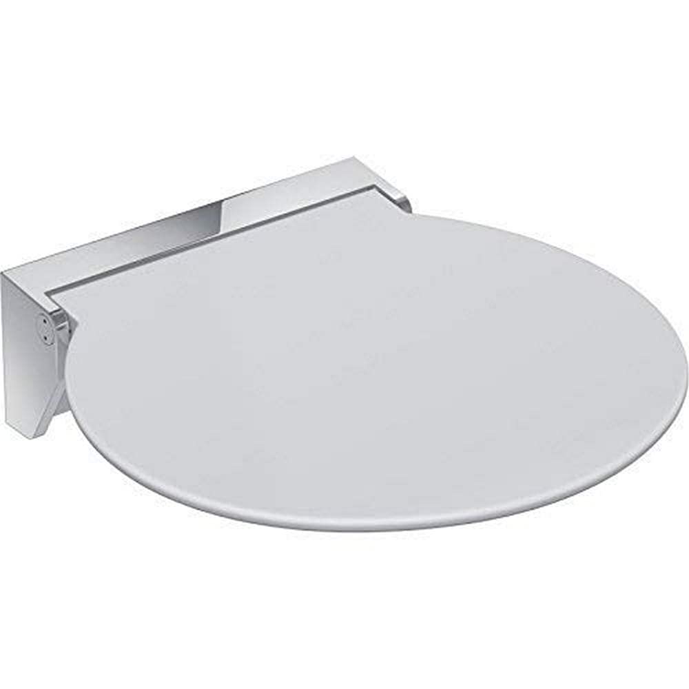 HEWI Klappsitz R 380, Duschsitz 380x405 mm, Sitz klappbar, Signalweiss max. 150kg - 950.51.22590 98