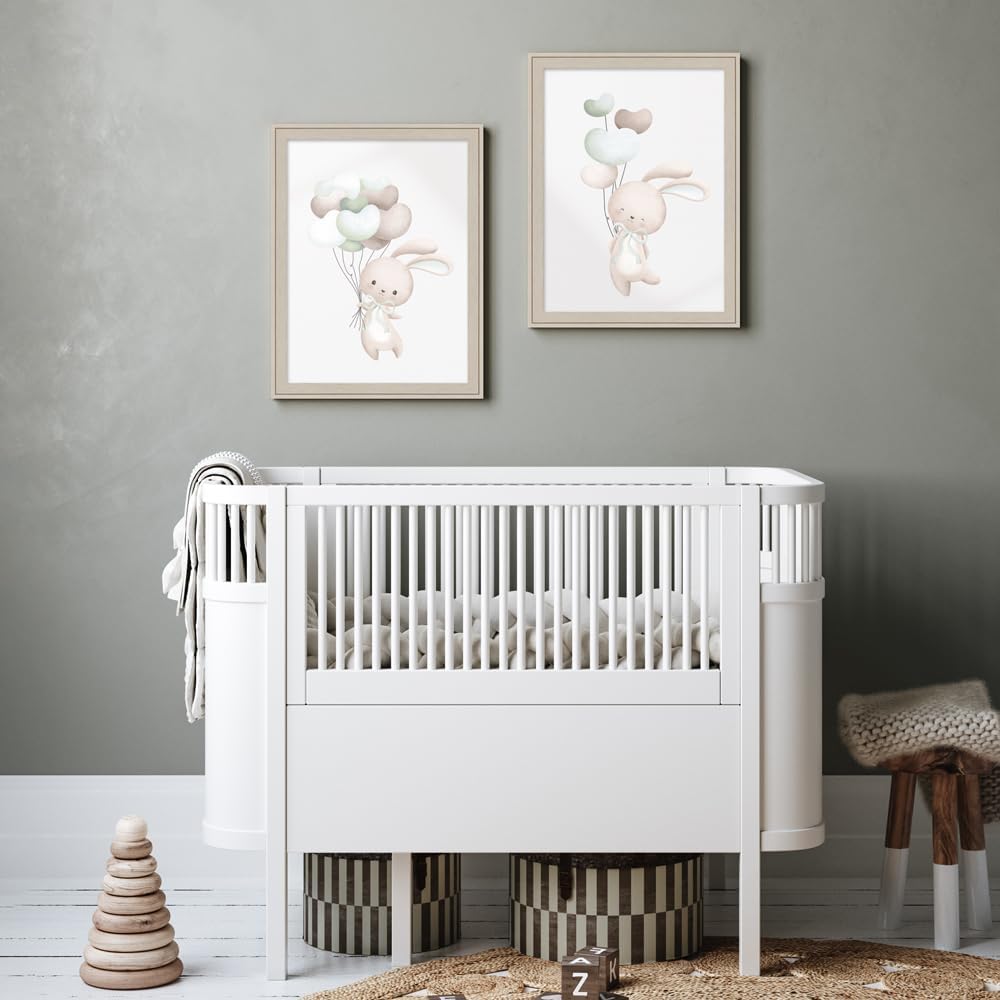 WANDStyle Bilderrahmen KLASSISCH 30x42 I Farbe: Creme I Holzbilderrahmen I Bilderrahmen Modern I Mad