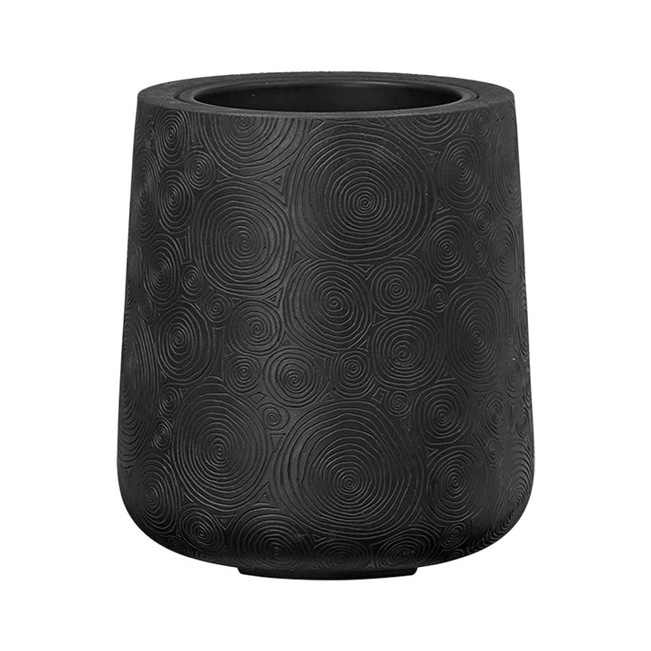 POETIC Pflanzgefäss MAHENO rund 57 Smoke Black