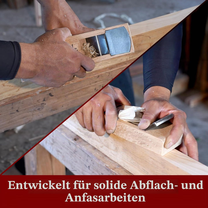 SUIZAN Japanisch Handhobel Kanna 50mm Hand Plane Holzhobel Blockhobel für Holzwerkzeuge, 50mm