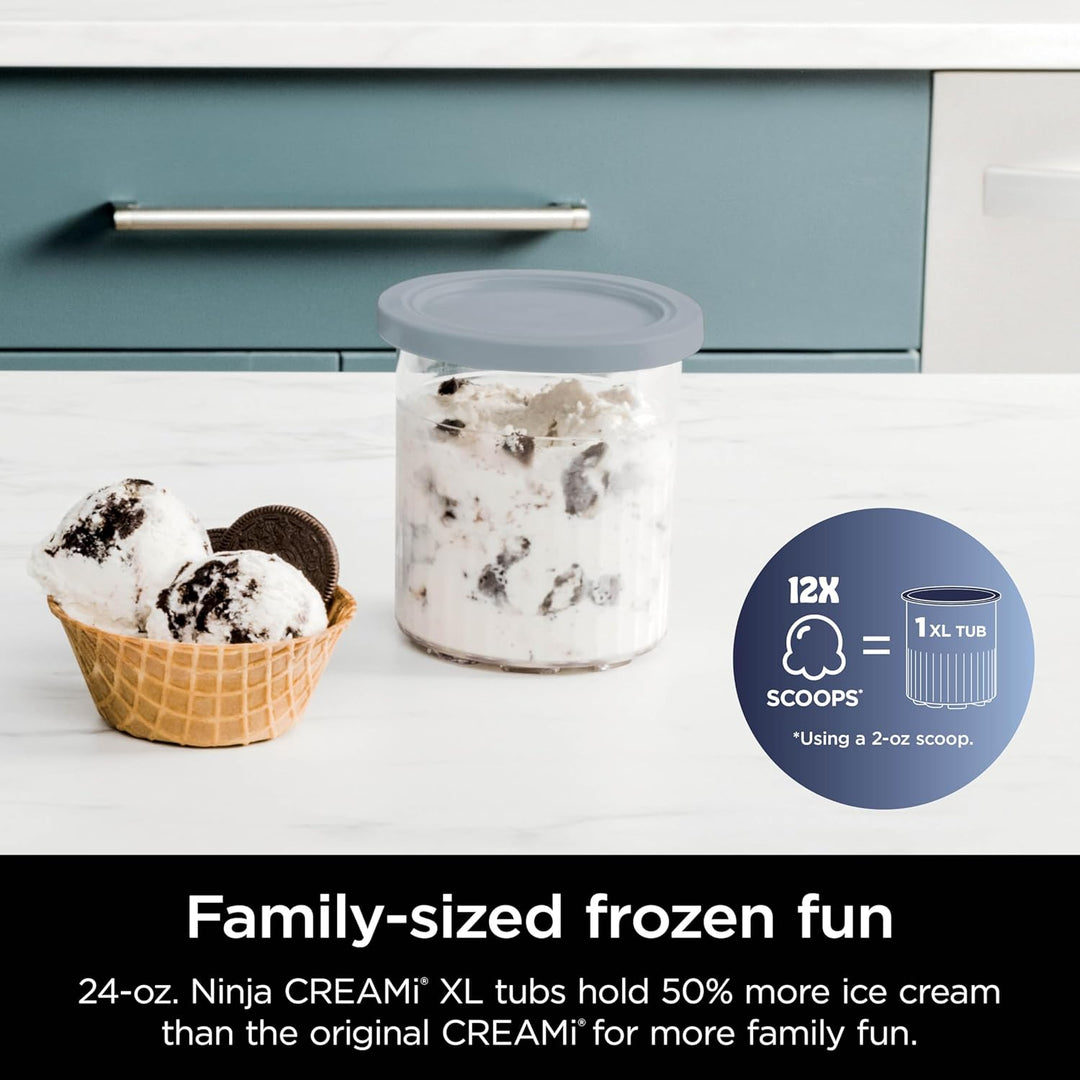 Ninja NC501 CREAMi Deluxe 11-in-1 Eiscreme und Eiscreme für Eis, Sorbets, Smoothies, gefrorene Geträ